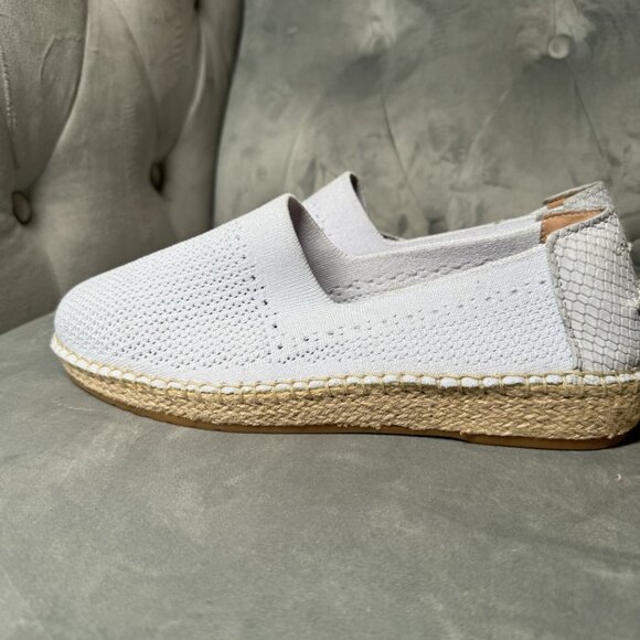 COLE HAAN Cloudfeel Stitchlite Espadrilles Halogen Blue Knit Size 9 1/2 NEW - Picture 8 of 10